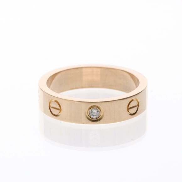 CARTIER Authentic 18k Gold Diamond Love Ring